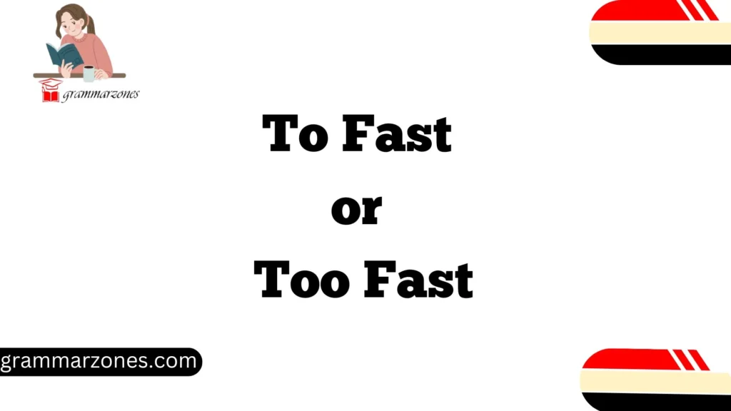 To Fast or Too Fast