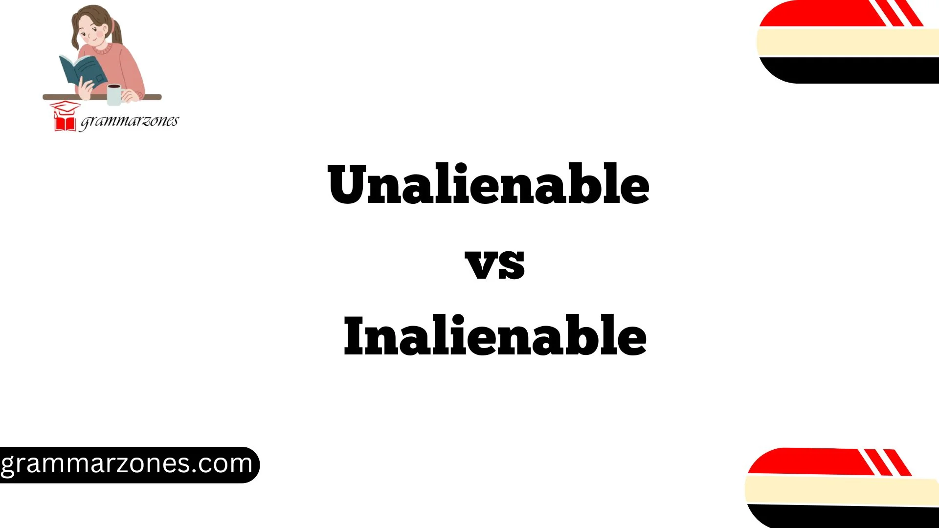 Unalienable vs. Inalienable
